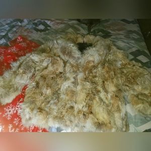 Coyote fur coat